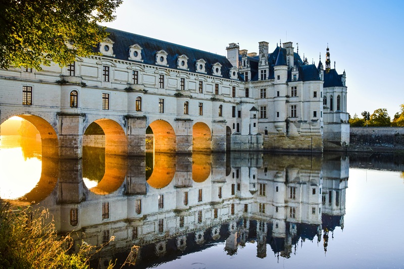 Picture of Chateau Chenonceau in the Loire Valley France
