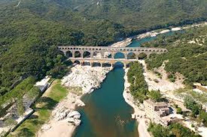 pont du gard french cycling 2