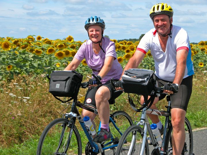 sunflower cycling france