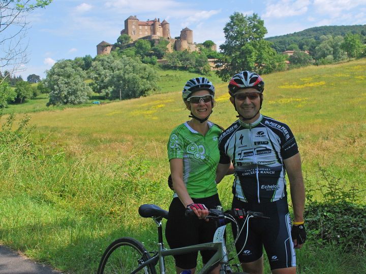 chateau cycling france